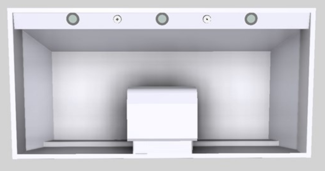 Vent-A-Hood® Designer Series 48" White Wall Mounted Range Hood-1