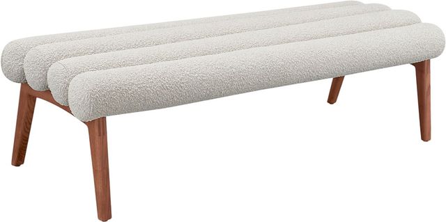 Moe's Home Collection Arlo Off White Bench-0