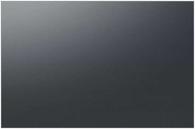 Samsung Bespoke 36" Matte Black Steel French Door Refrigerator Bottom Panel-0