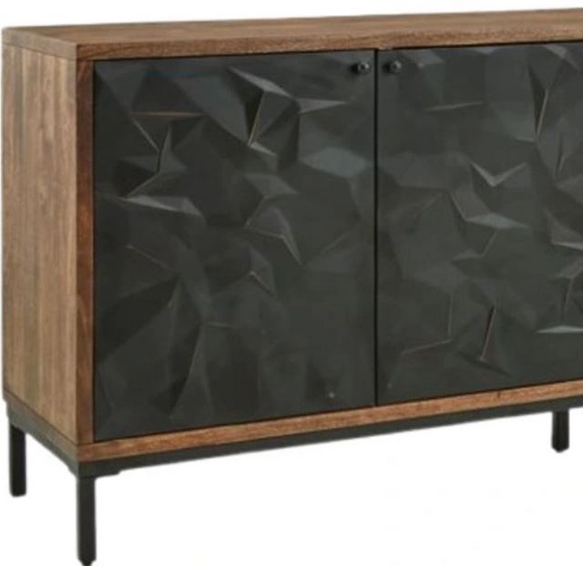 Signature Design by Ashley® Dorannby Black/Brown Accent Cabinet-4
