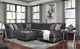 Benchcraft® Tracling 2-Piece Slate Living Room Set-3