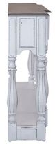 Liberty Furniture Magnolia Manor Weathered Bark 72'' Console Table with Antique White-3