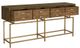 Moe's Home Collection Aristocrat Golden Brown Console Table-2