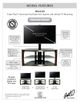 Bell'O® Triple Play™ Universal Flat Panel A/V Stand-3