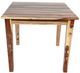 Porter International Designs Taos Tahoe Natural Gathering Table-2