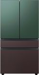 Samsung Bespoke 18" Emerald Green Steel French Door Refrigerator Top Panel-2