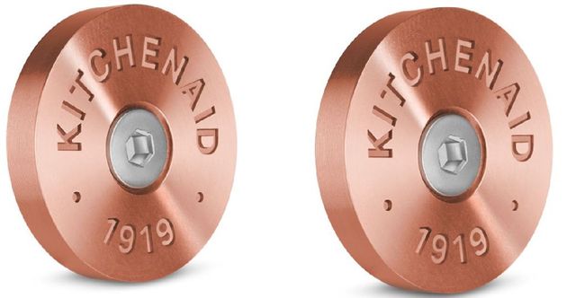 KitchenAid® Commercial Style Copper Range Handle Medallion Kit-0