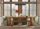 Parker House® Crossings Downtown 6-Piece Brown/Green Dining Table Set-1