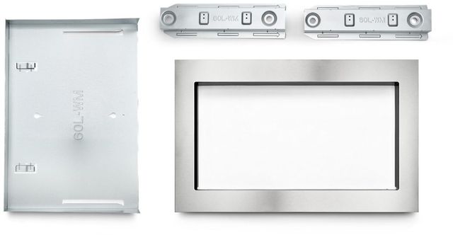 Whirlpool® 30" Stainless Steel Built-In Microwave Trim-1