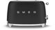 Smeg 50's Style 2 Slice Matte Black Toaster-0