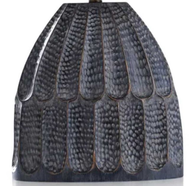 Stylecraft Malta Black/White Table Lamp-2