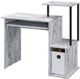 ACME Furniture Lyphre Antique White/Black Computer Desk-1