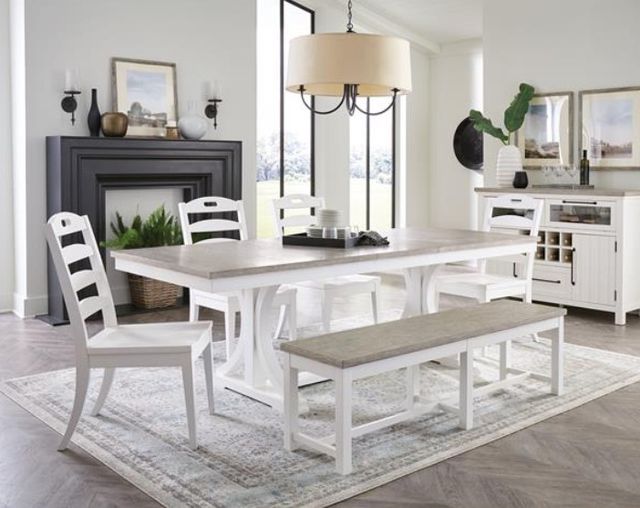 Riverside Furniture Cora Cloud Dining Bench -3