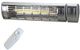 Sunheat® 1500 Watt Silver Electric Wall (or Tripod) Mounted Patio Heater -0