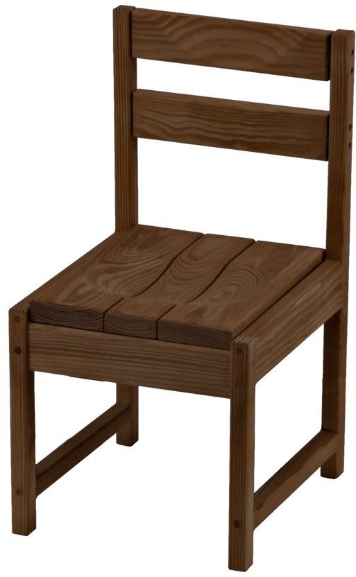 Crate Designs™ Furniture Brindle Narrow Dining Side Chair-0
