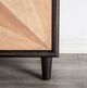 Furniture of America® Lakeside Black/Natural Cabinet-3