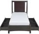 Modus Furniture Nevis Espresso Twin Low Profile Storage Bed-2