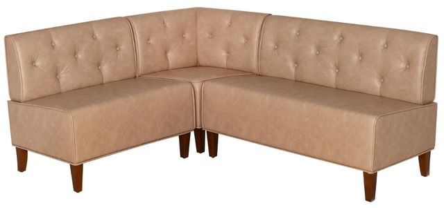 Powell® Auden 2-Piece Espresso/Tan Dining Set-2