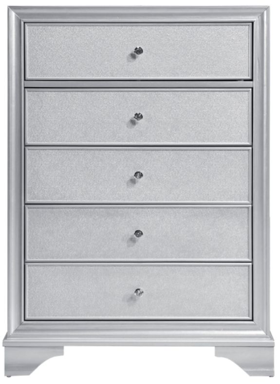 Homelegance® Anatole Silver Chest-2