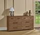 Modus Furniture Hollis Cabin Glow 8-Drawer Dresser-1