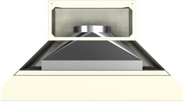 Vent-A-Hood® 54" Biscuit Euro-Style Wall Mount Range Hood-2