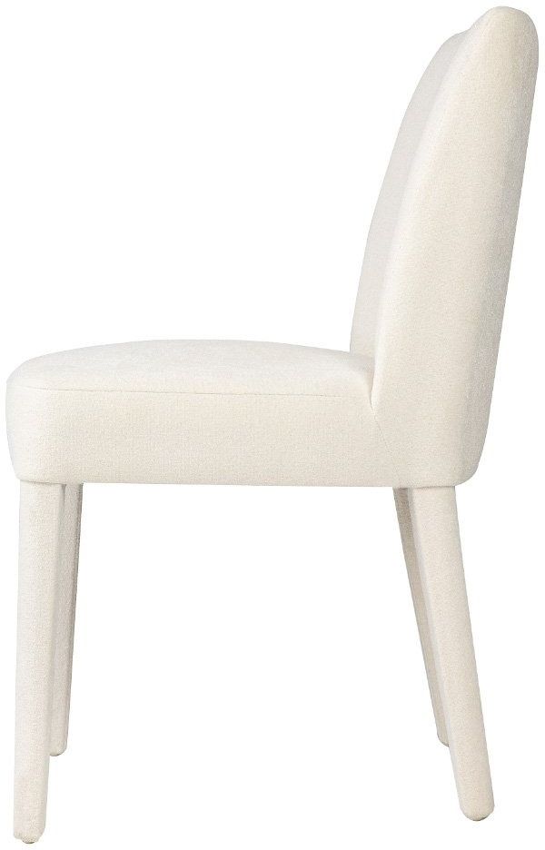 Jofran Inc. Urban Archive Wilson Ivory Upholstered Dining Chair-3