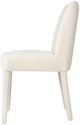 Jofran Inc. Urban Archive Wilson Ivory Upholstered Dining Chair-2