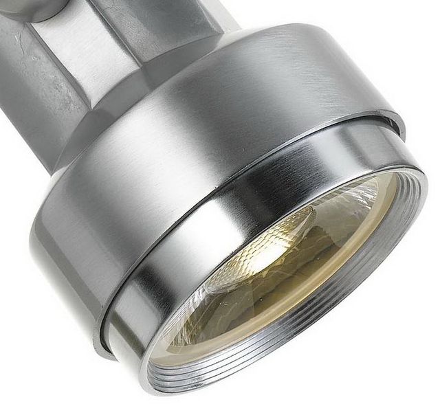 Cal® Lighting & Accessories Brushed Steel Track Lighting-1