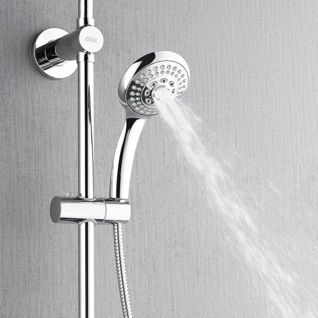 Forno Acqua AcquaSPA Polished Chrome 8" Retrofit Shower System-4