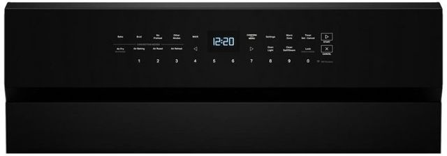 Whirlpool® 30" Black Freestanding Gas Range with Air Cooking Technology-4