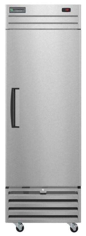 Hoshizaki Economy 27" 17.7 Cu. Ft. Stainless Steel Single Section Upright Freezer with Lock-0