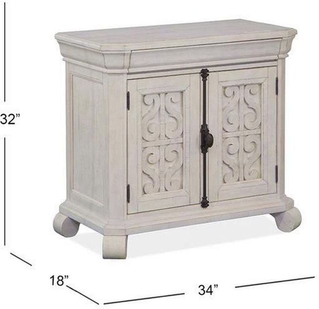 Magnussen Home® Bronwyn Alabaster Bachelor Chest-2