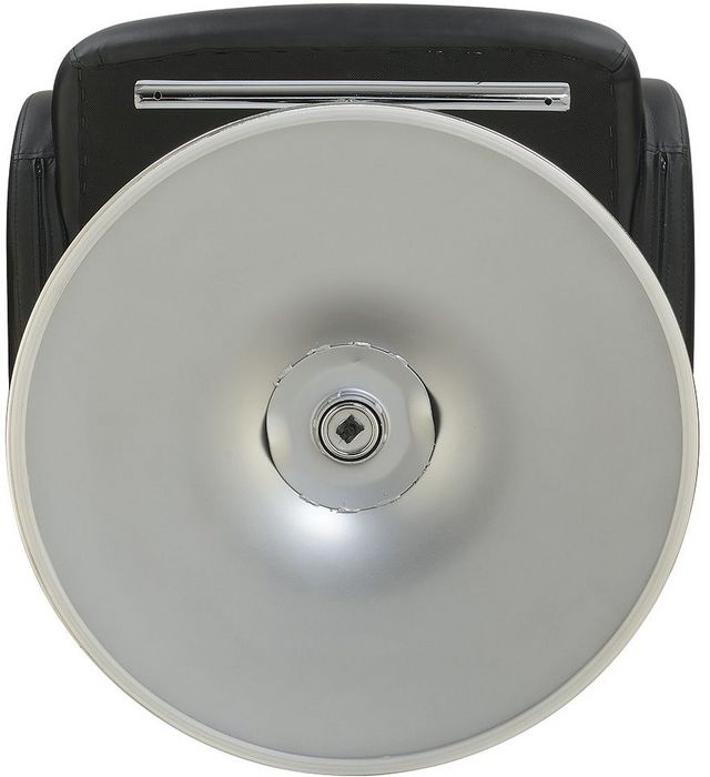Coaster® Brandi Black/Chrome Adjustable Stool-7