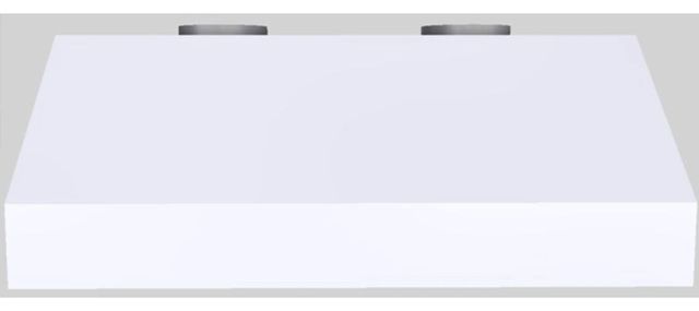 Vent-A-Hood® 48" White Wall Mounted Range Hood-1