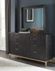 Modus Furniture Kentifield Black Drifted Oak Dresser-1