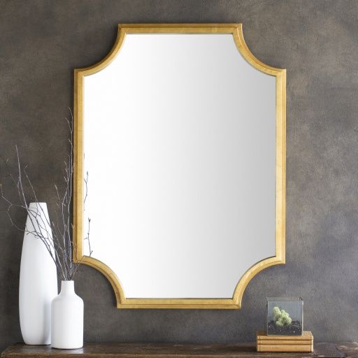 Surya Joslyn Gold Wall Mirror-1
