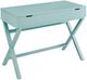 Linon Peggy Pastel Turquoise Lift Top Table -0
