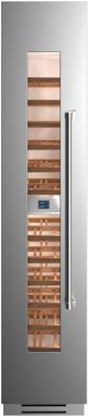 Bertazzoni Professional Series 18" Stainless Steel Built-In Wine Cooler-1