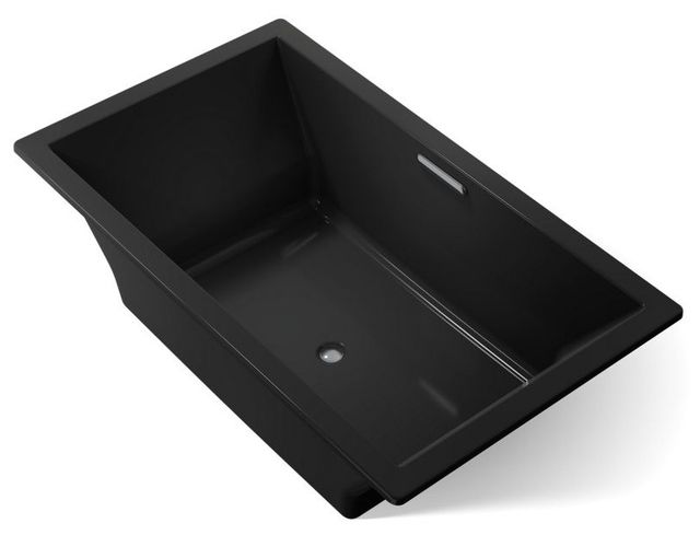 KOHLER® Underscore® Black 72" x 42" Drop-In Bath-0