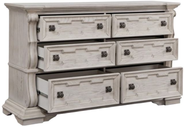 Signature Design by Ashley® Bruchandi Antique White Dresser-2