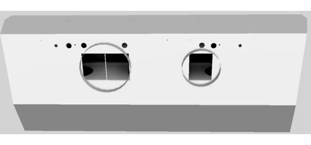 Vent-A-Hood® 54" White Wall Mounted Liner Insert-1