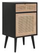 A & B Home Beige/Black Cabinet-0