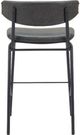Zuo® Modern Charon Vintage Black Barstool-3