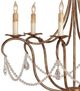 Currey & Company Crystal Lights Rhine Gold Small Chandelier-1