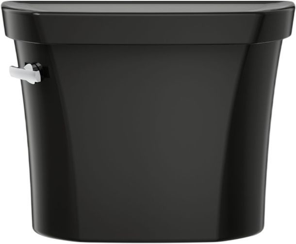 KOHLER® Wellworth® Black 9" Toilet Tank, 1.28 Gpf with Insuliner® Tank Liner-1