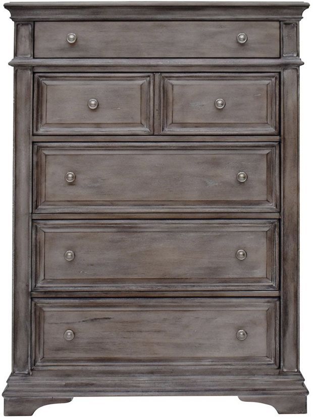 Steve Silver Co. Highland Park Waxed Driftwood Chest-2