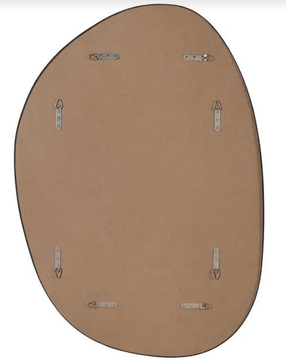 Renwil® Bozeman Matte Black Accent Mirror-1
