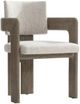 Bernhardt Casa Paros Beige-Brown Dining Arm Chair-0