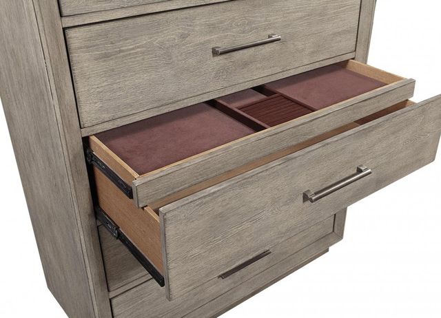 aspenhome® Platinum Gray Linen Chest-3