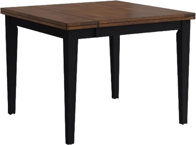 A-America® Stormy Ridge Chicory Dinette with Slate Black Base-0
